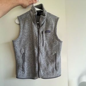 Men’s Grey Patagonia Vest Medium